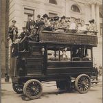 "Group portrait of passengers on an observation automobile. September 30, 1904" (Courtesy of <a href="http://collections.mcny.org/">the MCNY</a>)